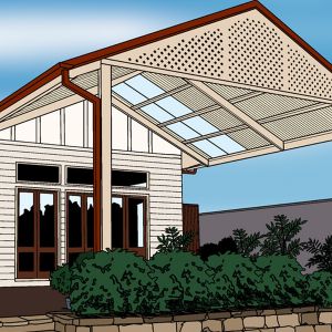 Carports gable end