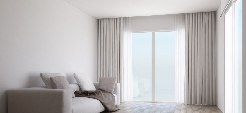 Sheer & Block Out Curtains | Burns for Blinds