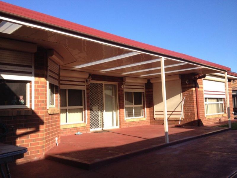 Flat Roof Verandahs, Carports & Patios with Victory Burns for Blinds