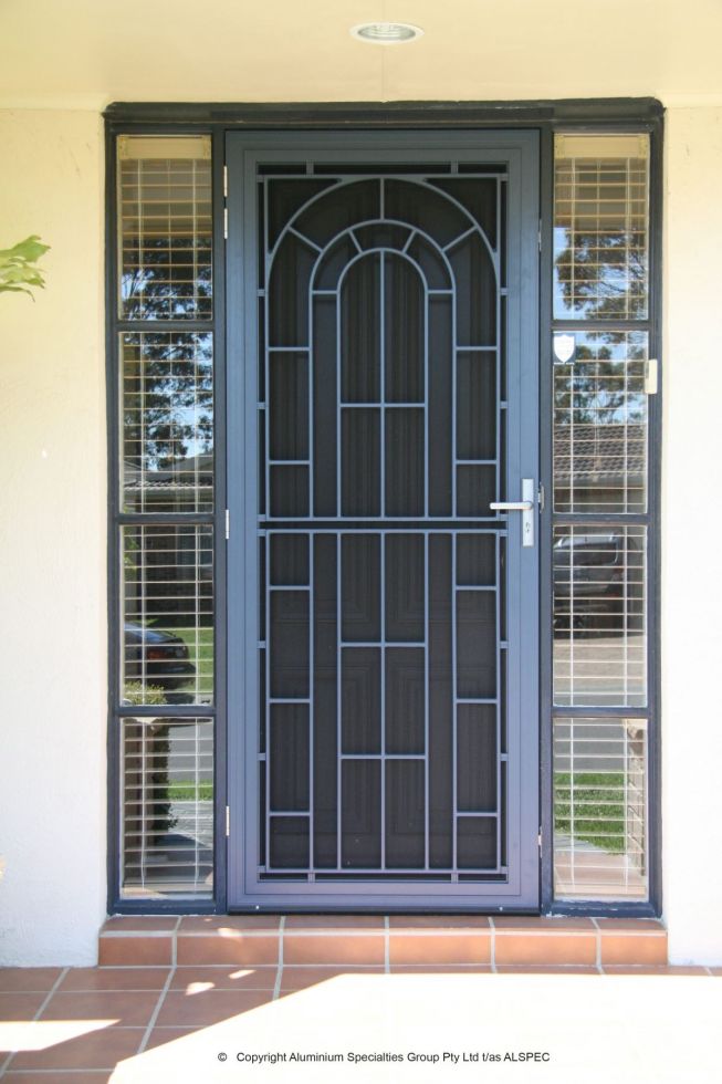 Security Doors Adelaide | Invisi-guard Screen Doors | Burns for Blinds