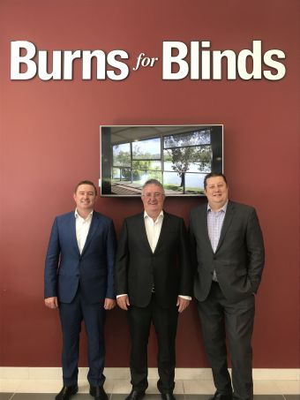 Burns for Blinds Senior Management Team