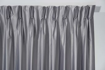 Curtains stacking / pleating - Triple